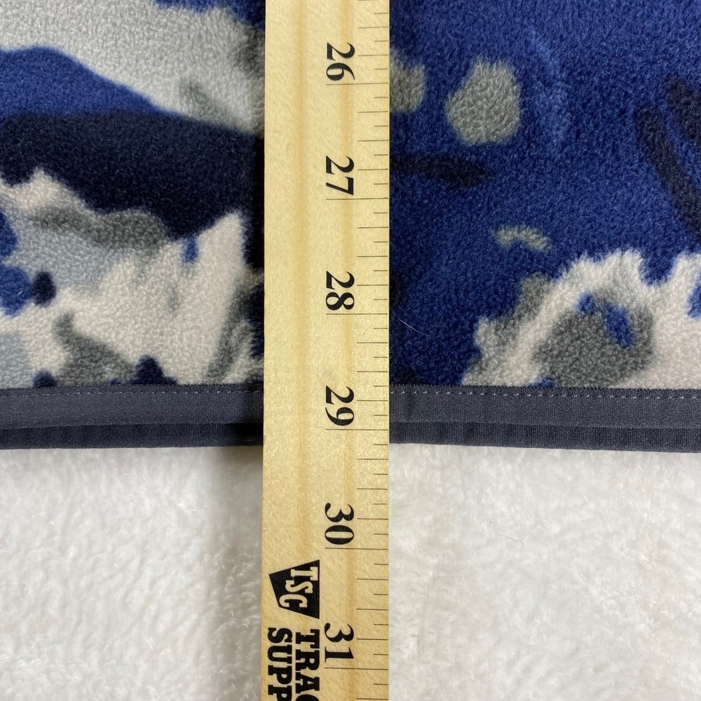 Eddie Bauer Men's Fleece Pullover Long Sleeve Mountain Camo Print Size 2XL - Picture 6 of 7
